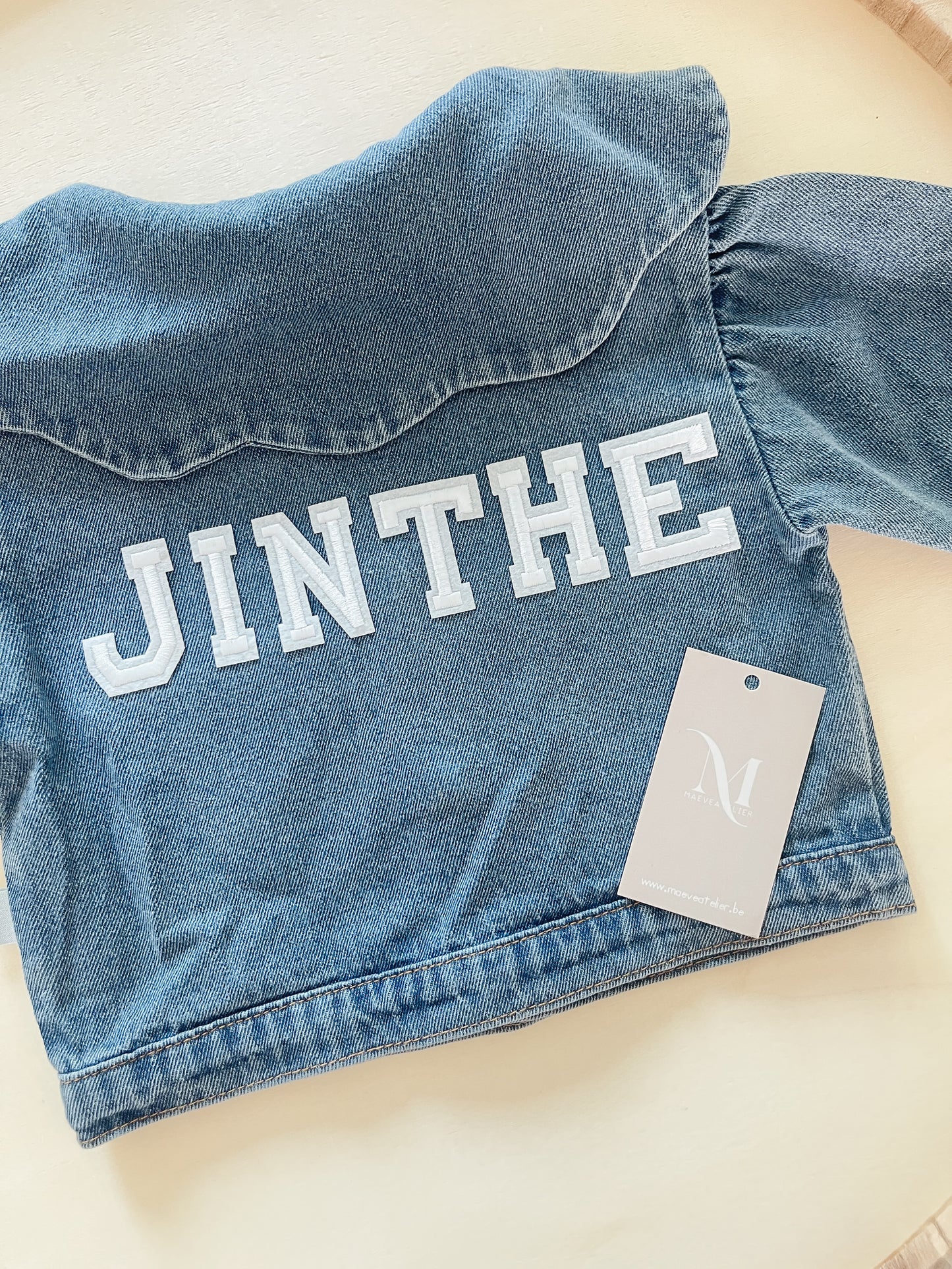 Gepersonaliseerde Denimjas - Meisjes