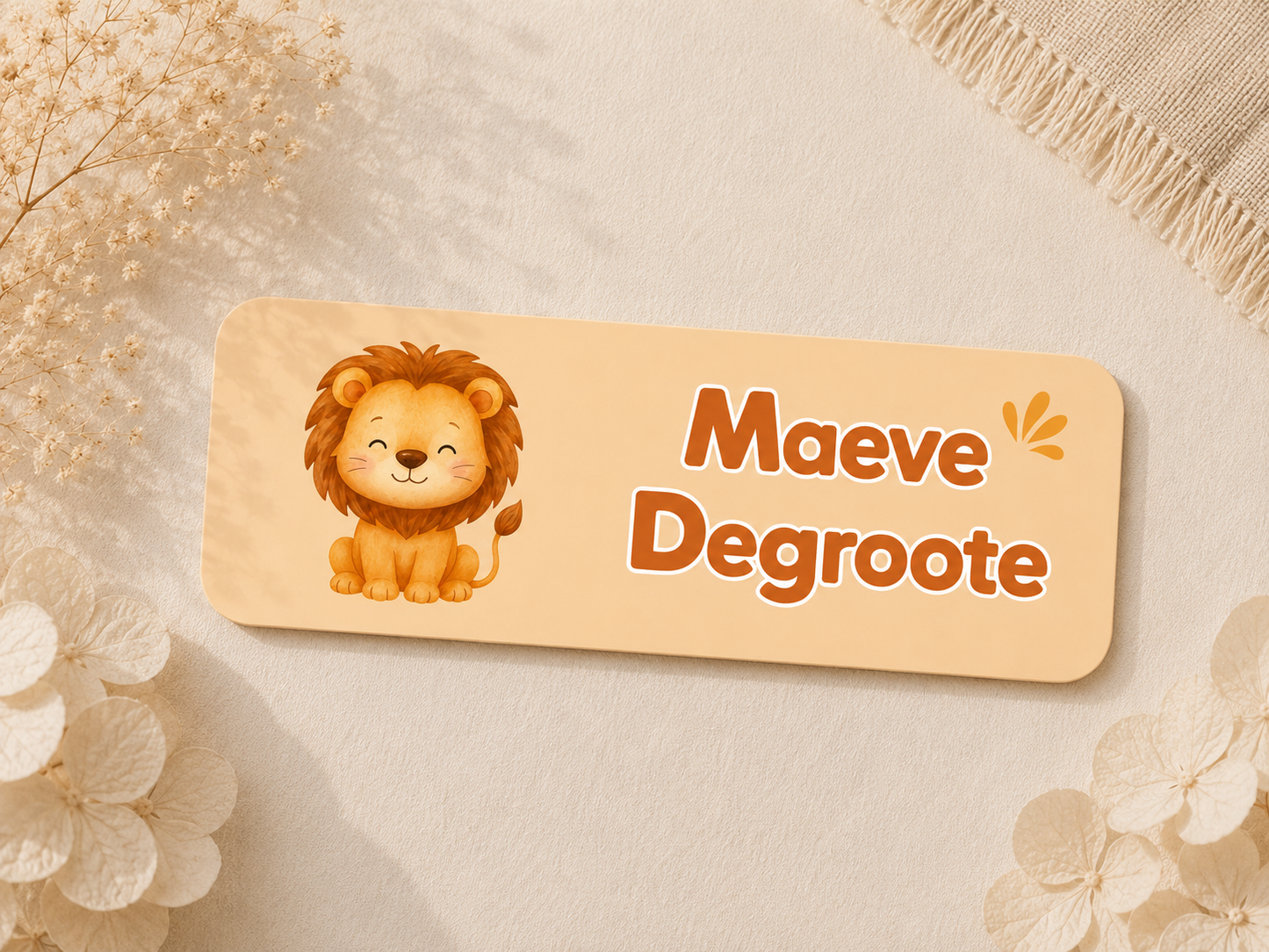 NAAMLABEL LEEUW