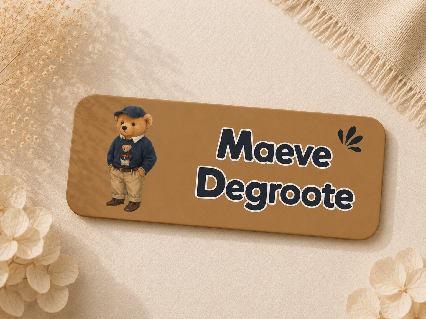 NAAMLABEL TEDDY
