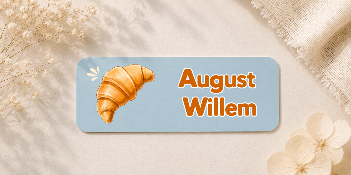 NAAMLABEL CROISSANT