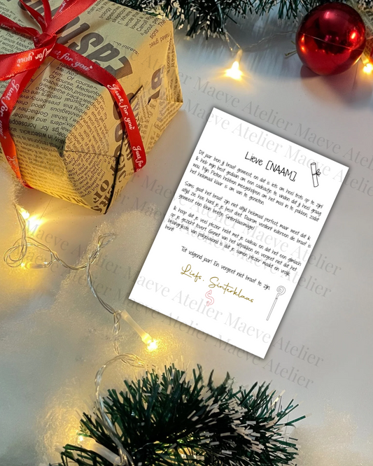 Sinterklaas Brief