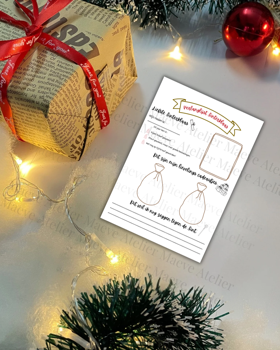 Set Sinterklaas | Gepersonaliseerd