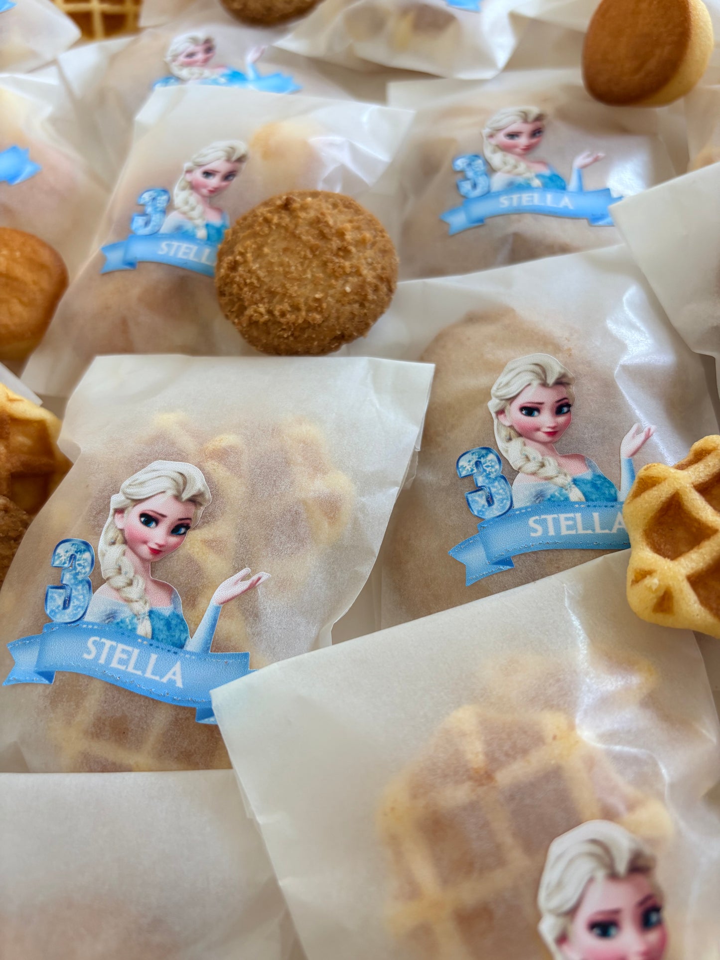 MELKZAKJE | WAFEL-KOEK GEPERSONALISEERDE STICKER