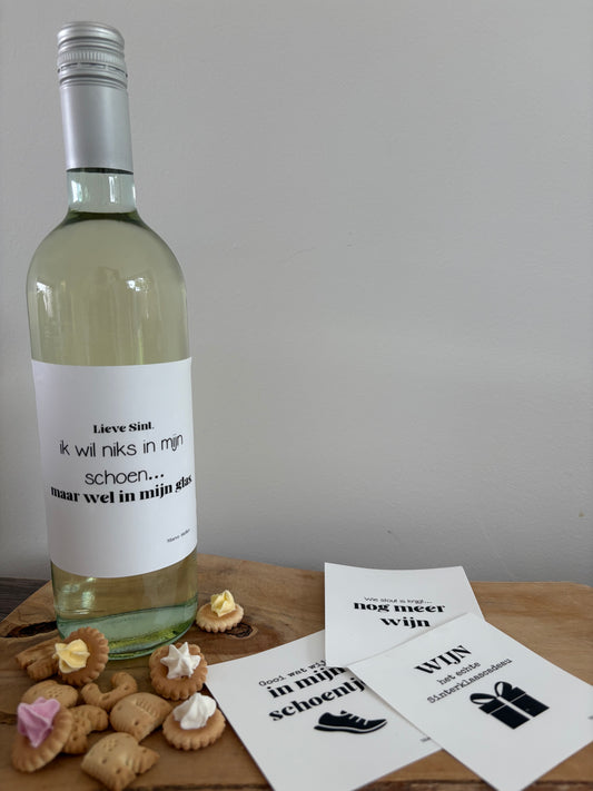 Wijn met Wijnlabel | Sinterklaas