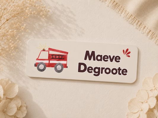 NAAMLABEL BRANDWEER