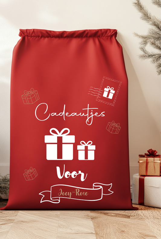 Cadeauzak Cadeautjes Gepersonaliseerd