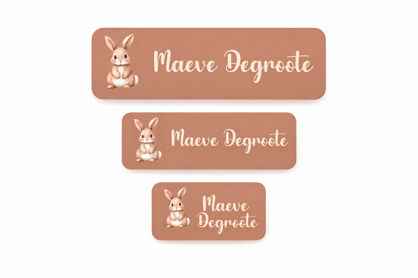Naamsticker Little Bunny
