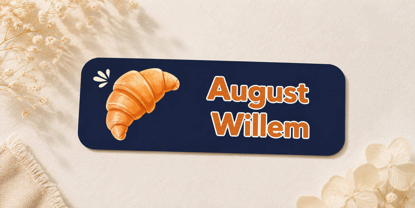 NAAMLABEL CROISSANT