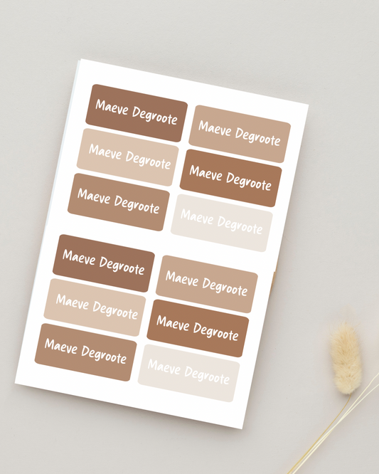 Grote Naamlabels