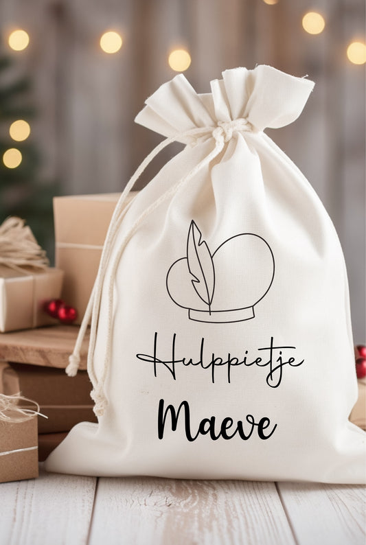 Cadeauzak Hulppietje Gepersonaliseerd | Medium
