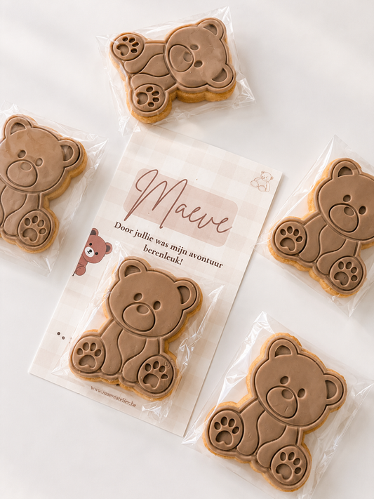 GEPERSONALISEERDE KOEK - BEER TEDDY