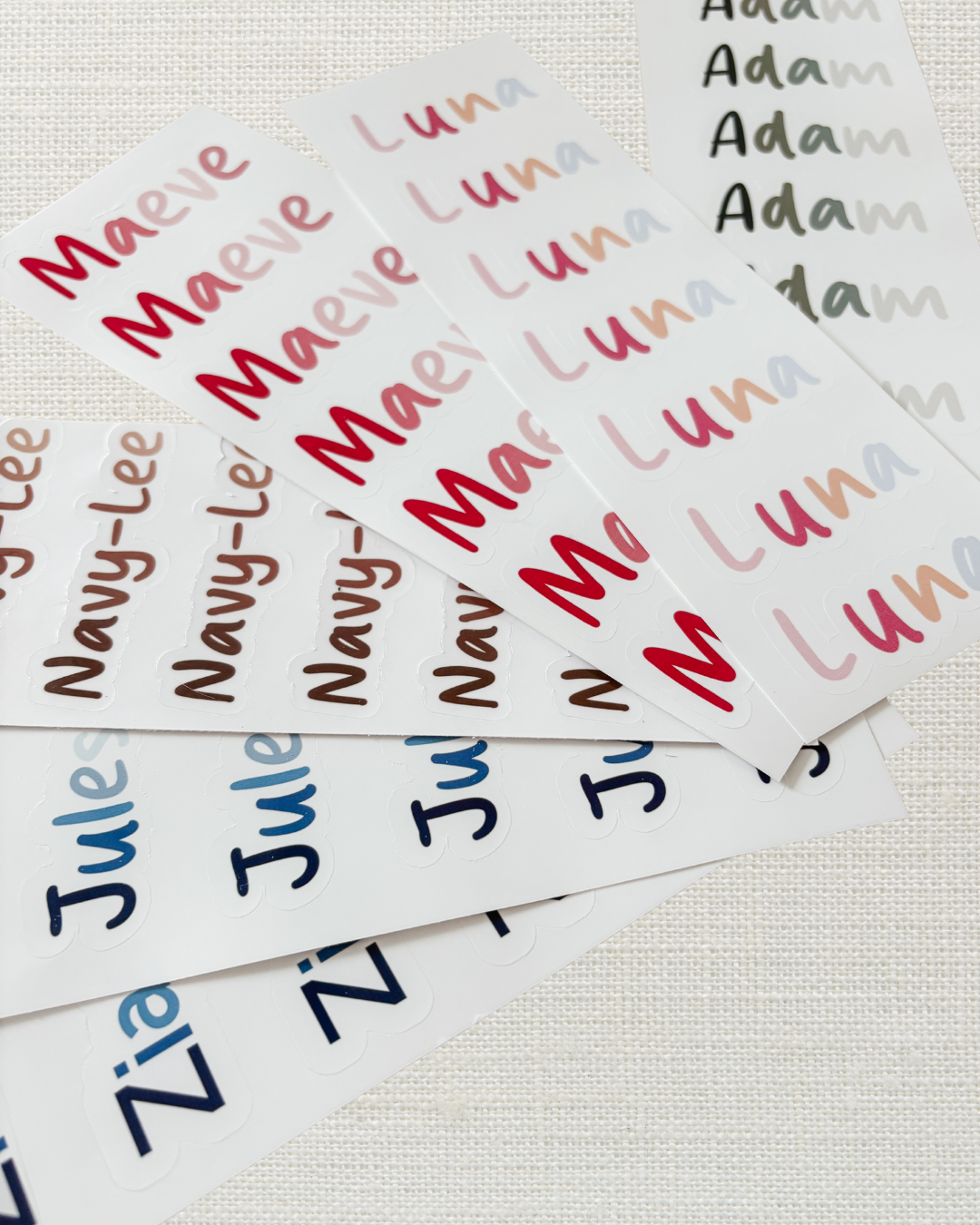 Naamstickers