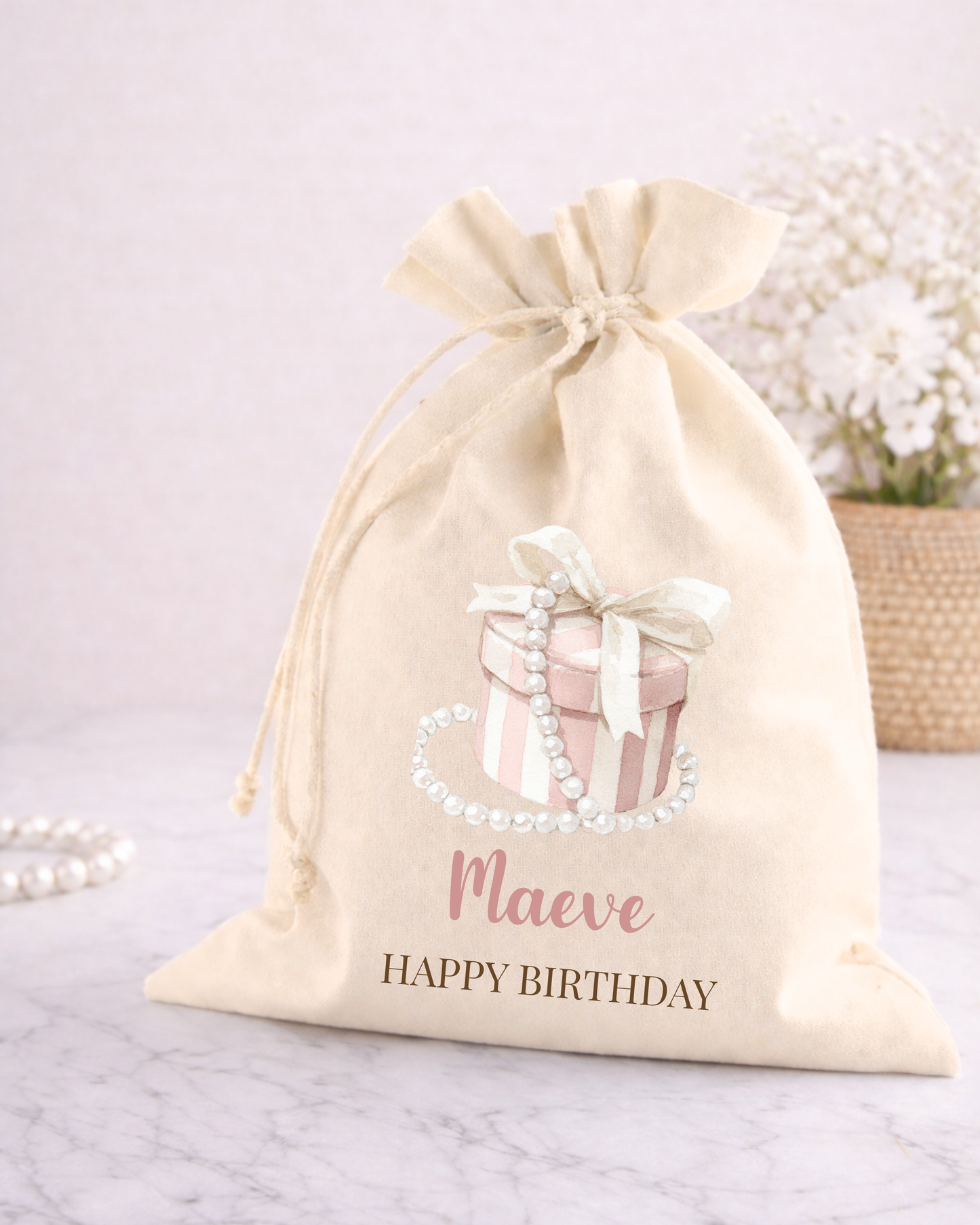 Cadeauzak Coquette Presents| Gepersonaliseerd