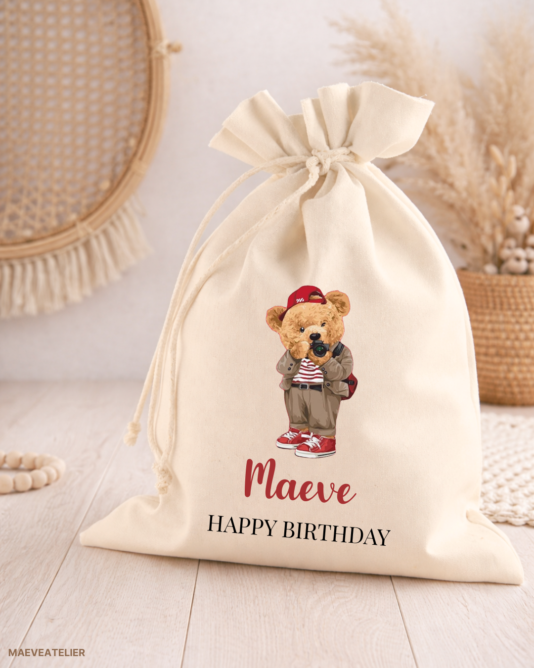 Cadeauzak Scout Bear | Gepersonaliseerd