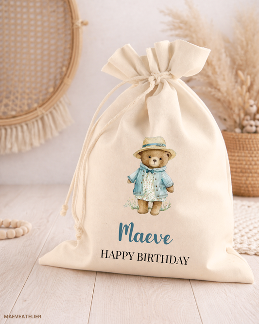 Cadeauzak Lily Bear | Gepersonaliseerd