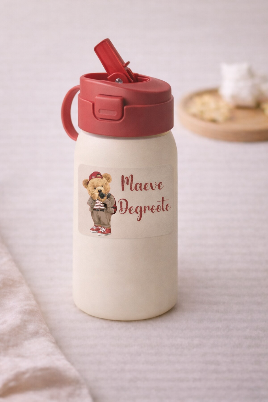 Naamsticker Teddy | Scout Bear
