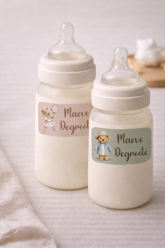 Naamsticker Teddy | Lily Bear